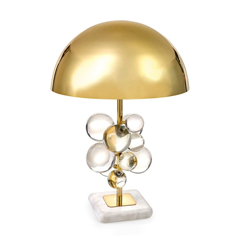 Glass Bubble Style Table Lamp