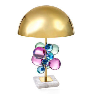 Glass Bubble Style Table Lamp