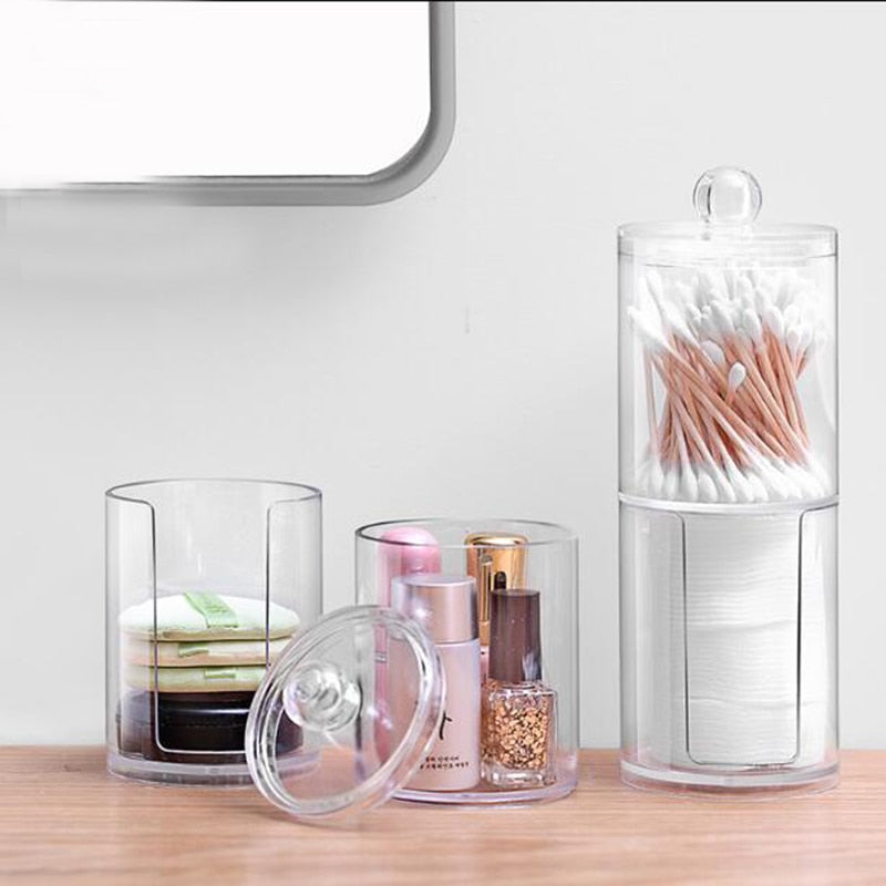 Clear Multifunctional Cosmetic Storage Container