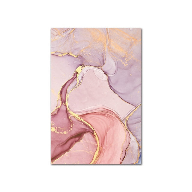 Feminine Desire: Pastel Blend Abstract Art