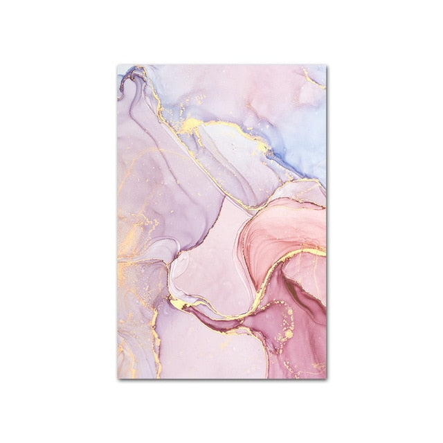 Feminine Desire: Pastel Blend Abstract Art