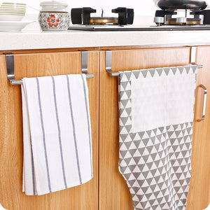 Stainless Steel Over-the Door Towel Holder