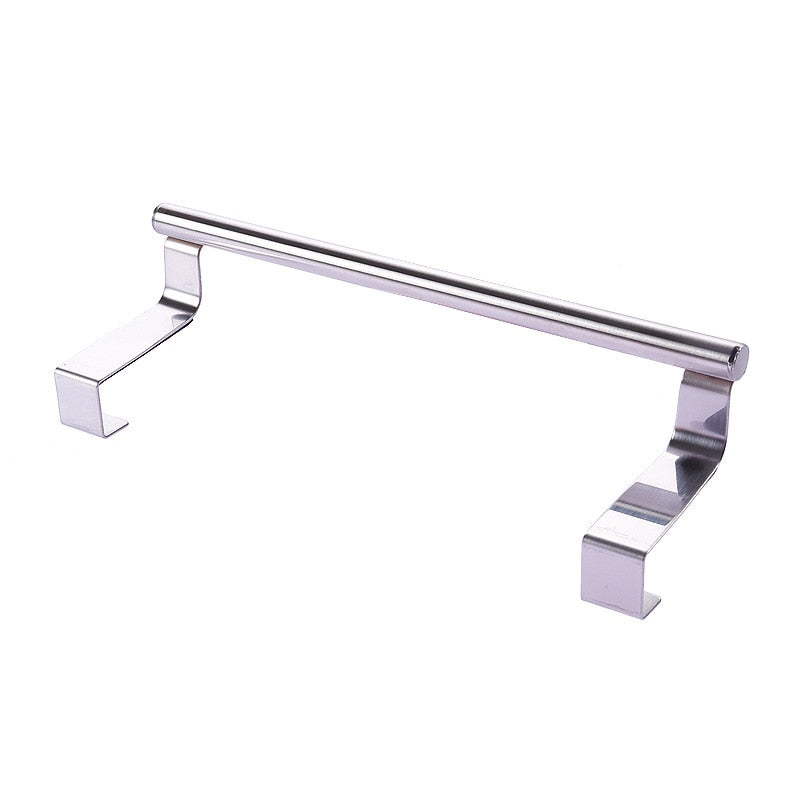 Stainless Steel Over-the Door Towel Holder