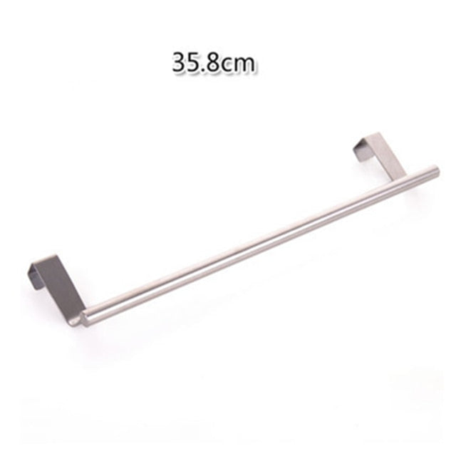 Stainless Steel Over-the Door Towel Holder