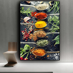 Herbs & Spices Wall Art